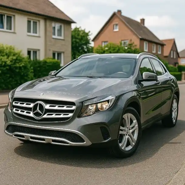 Ein gebrauchtes Mittelklasse-Auto steht bereit für den Autoankauf in Alsdorf.